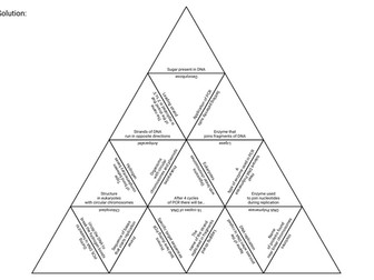 Higher Biology KA 1.1/1.2 Tarsia