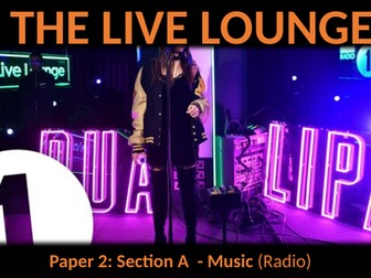 GCSE OCR MEDIA LIVE LOUNGE RADIO