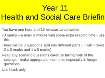 RO32 pre exam briefing
