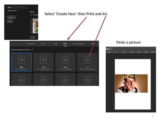 Photoshop, posterising  and making Warholesque image.