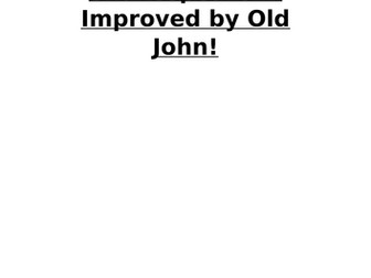 Macbeth KS2  End Of Year Play