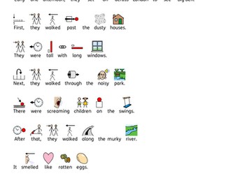 Talk for Writing Paddington Bear Text and Story Map