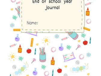 End of year journal