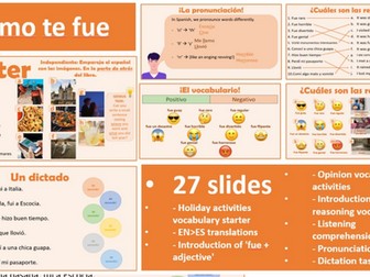 Viva 2, Module 1.4 - Cómo te fue