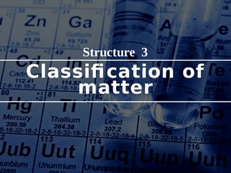 Structure 3 / IB Chemistry / Structure 3.1 and 3.2 (lesson / Worksheets)