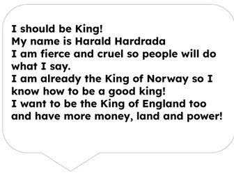 The Battle of Hastings: KS1