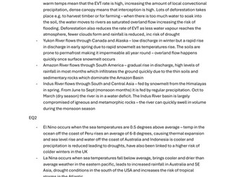 Water located examples and facts