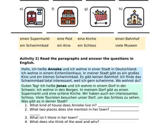 In meiner Stadt - German Places in town