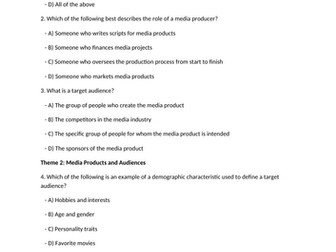 OCR Creative iMedia R093 Exam Revision