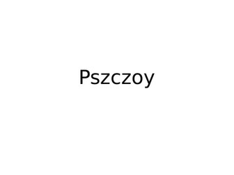 Lekcja o pszczołach. Rodzaje pszczół.
