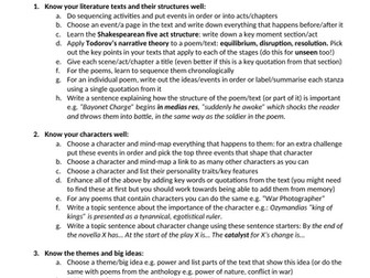 English GCSE revision tips