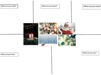Christmas writing brainstorm