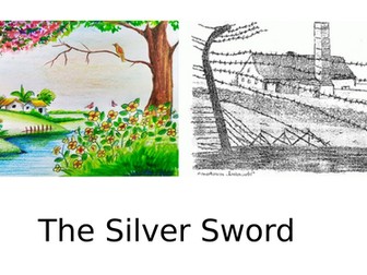 How does the mood of the Silver Sword change from chapter 1 to chapter 3?