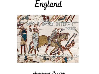 Anglo-Saxon and Norman England Homework Booklet