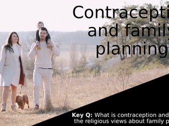 KS4 GCSE AQA Religious studies Theme A - Relationships and families - Contraception (3.3)