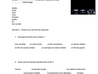 La Haine & A Level taster session