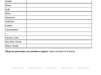 Vivo Netflix movie worksheet - Spanish