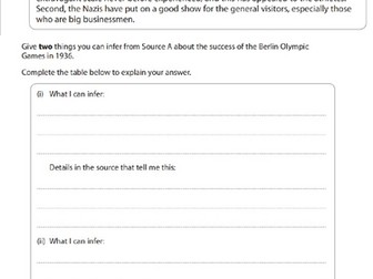 Edexcel GCSE History Exam Questions - Paper 3-Weimar & Nazi Germany