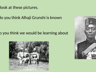 Black history month Alhaji Grunshi
