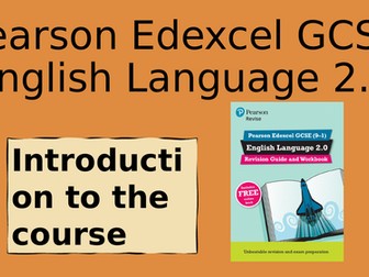 Intro to Edexcel GCSE English Language
