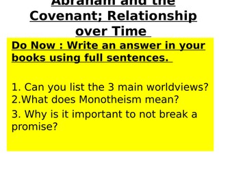 Abraham: the beginnings of Judaism