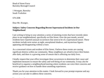 A05/A06 - Transactional Writing (Letter)