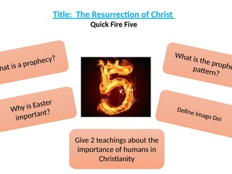 Lesson 1:  The Resurrection of Christ (Y8 RED)