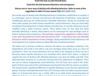 AQA Psychology - Forensics Application