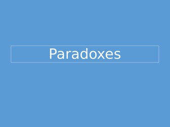 Paradoxes (Monty Hall Problem)