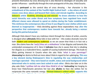OCR English Literature - Twelfth Night