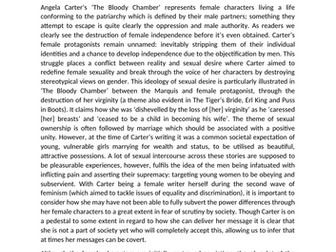 OCR English Literature - Comparative & Contextual Study