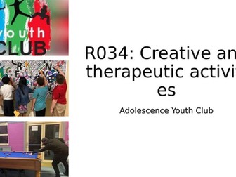 R034 Task 1a Adolescence in a Youth Club June 24-25