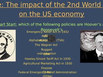 Post-War Developments of the US economy
