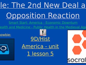 The Second New Deal and Opposition