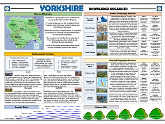Locational Knowledge - Yorkshire - Knowledge Organiser!