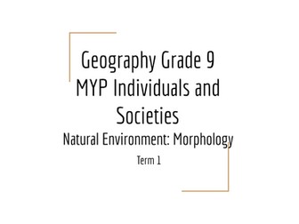 MYP Unit Overview Bundle