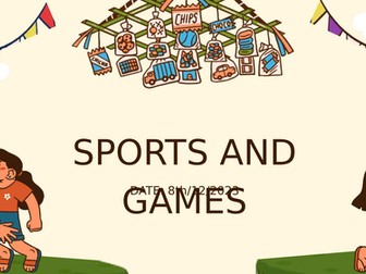 SPORTS AND GAMES
