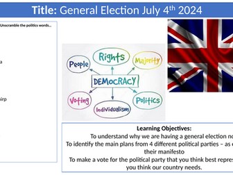 General Election Lesson