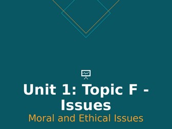 BTEC IT Unit 1 - Topic F: Issues - Unequal Globalisation