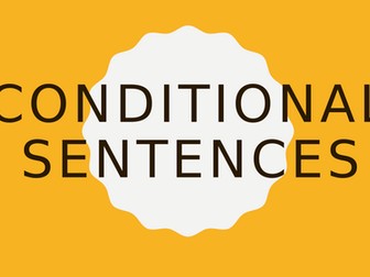 Conditional Sentences in English