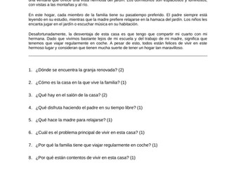 26 x IGCSE Spanish reading comprehension tasks