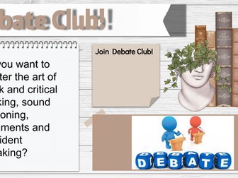 Why Join Debate Club Presentation