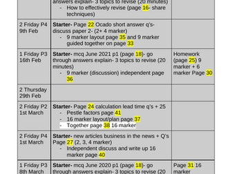 year 13 AQA exam technique booklet