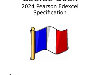 Edexcel GCSE French booklet 2024 spec