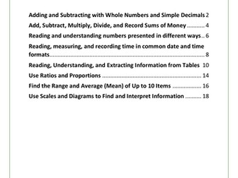 Essential Application of Number Skills Level 1 Activity Workbook