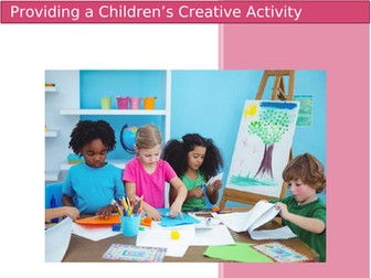 Unit CFC10 Providing a Children’s Creative Activity