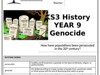 20th century Genocide booklet