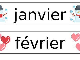 Days and Months display