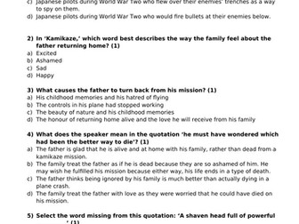 Power and Conflict Knowledge Quizzes