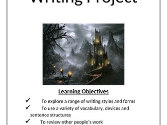 Gothic Horror Writing Project